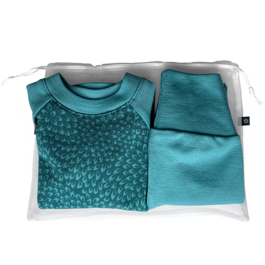 Rostoucí MERINO komplet Little dragon (9-24 měs.)