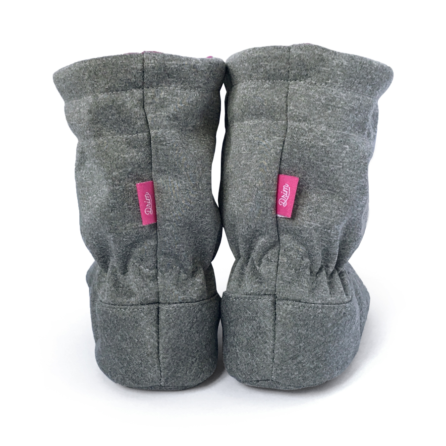 Softshelláčky MERINO boots ash/pink