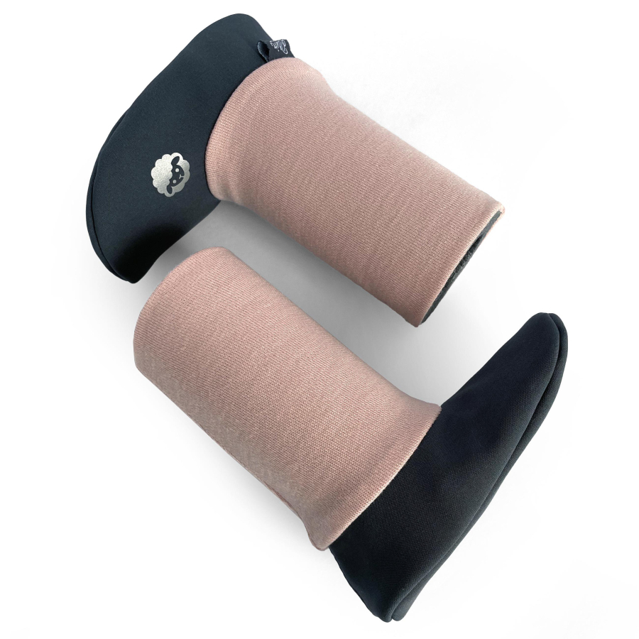 Softshelláčky MERINO soxie grey/nude