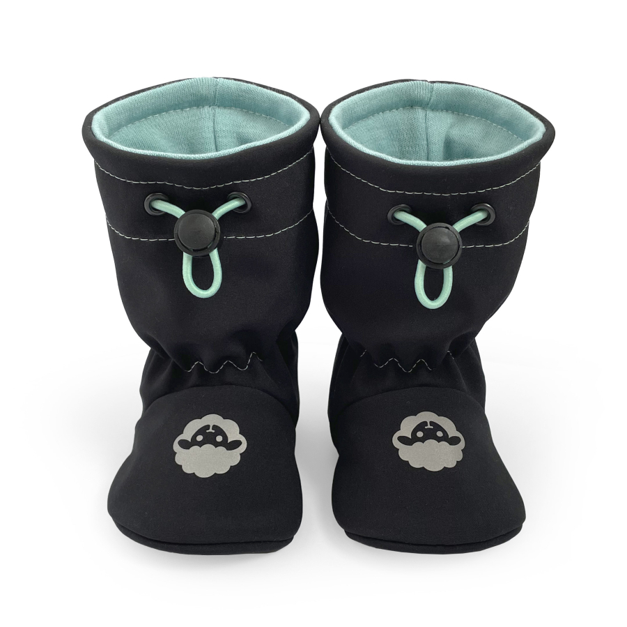 Softshelláčky MERINO classic black/mint