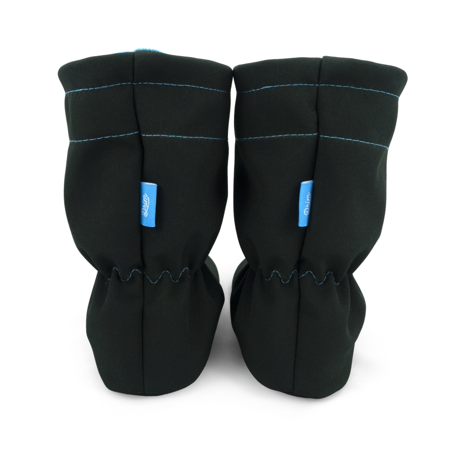 Softshelláčky MERINO classic black/aqua